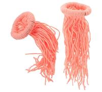 Abaodam Recolector Flotante para Desove de Peces 2 Unidades en Color Rosa, Hierba Artificial de Cría para Tanques, Atrapahuevos para Acuarios y Criaderos de Peces Pequeños