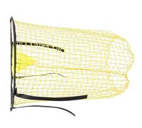 Abaodam Red de Fútbol de Nailon para Entrenamiento, Red de Práctica Portátil Amarilla, Objetivo de Fútbol para Patio Trasero, Adecuado para Entrenamiento de Precisión y Uso en Interiores