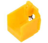 Abaodam Reemplazo de Aguja para Tocadiscos Vintage Aguja para Cartuchos de Repuesto Compatible con Atnl Reagujas para Tocadiscos Color Amarillo para Uso Reproductor de Vinilo