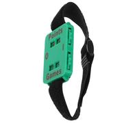 Abaodam Reloj Contador de Puntuación Deportivo para Golf y Cricket, Resistente a Caídas, Material Pla Verde, Portátil para Equipos y Anotadores en Deporte