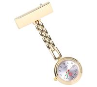 Abaodam Reloj de Bolsillo de Aleación de Zinc Imperdible para Enfermeras, Diseño Simple, Fácil de Leer Noche, Obsequio Adecuado para Personal Médico