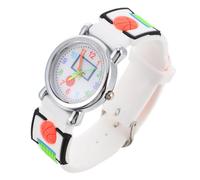 Abaodam Reloj Infantil Analógico Diseño 3D de Baloncesto Esfera Números Coloridos Correa Cómoda para Adecuado para Aprender a Leer la Hora y Uso Diario