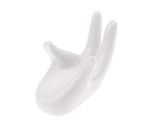 Abaodam Reposamanos Para Ocarina De Cerámica Soporte Forma De Mano Para Exhibir Ocarinas y Flautas Decoración Hogar