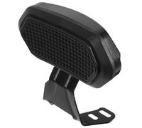 Abaodam Respaldo de Pasajero para Motocicleta Negro, Cojín de Asiento Trasero para Scooter, Accesorio Resistente para Asiento Trasero del Pasajero, Compatible Mayoría de Motos