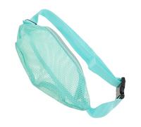 Abaodam Riñonera Ligera de Malla Azul Clara para Mujer, Bolsa Pequeña para Senderismo, Fotografía y Actividades al Aire Libre, Diseño Transpirable Secado Rápido para Viajes y Fitness