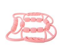 Abaodam Rodillo Masajeador Muscular Abrazadera Piernas Esterilla Yoga Equipo Portátil Ejercicio