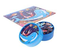 Abaodam Rompecabezas de Papel 3 a 9 Años, 100 Piezas en 1 Set, Mejora la Habilidad Práctica y No Se Desvanece, Adecuado para Juegos de Rompecabezas y Relaciones Familiares