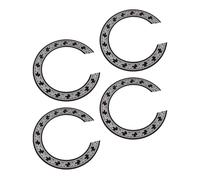 Abaodam Rosetas Decorativas para Guitarra Acústica y Clásica Calcomanía para Orificio de Sonido 94 MM Juego de 4 Piezas Accesorio de Decoración para Guitarras Folk y Acústicas