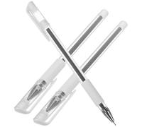 Abaodam Rotuladores para Tatuajes de Plástico Negro, Marcador de Posición Duradero y Preciso, Paquete de 3 Piezas Adecuado para Cirugía y Perforación