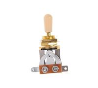 Abaodam Selector de Palanca para Guitarra Eléctrica de Vías Palanca de Guitarra Cabeza Dorada para Cambiar el Sonido Claro y Concierto
