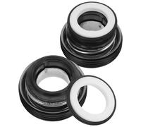 Abaodam Sello Mecánico de Bomba de Agua de Gasolina 2 Piezas de Plástico para Motobomba Agrícola E Industrial Kit de Mantenimiento y Reconstrucción