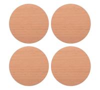 Abaodam Separadores de Cedro Español Redondos para Humidor 4 Piezas Diámetro 108 MM Grosor 05 MM Insertos para Caja de Tabacos Gestión Natural de Humedad y Conservación Óptima