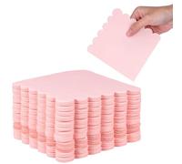 Abaodam Servilletas de Papel Color Rosa Diseño Festoneado, 150 Unidades Desechables para Fiesta y Cena Gran Capacidad y Uso Versátil