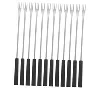 Abaodam Set de 12 Tenedores para Fondue de Chocolate y Queso, Mango Ergonómico de Pp, Ligeros y Resistentes para Cocina y Restaurante