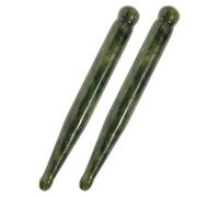 Abaodam Set de 2 Masajeadores de Jade Gua Sha para Aliviar la Fatiga Ocular, Herramienta Manual para Masaje Facial y Corporal en Uso Doméstico