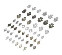 Abaodam Set de 51 Colgantes Dije DIY en Aleación de Cobre Antiguo y Plata Tibetana, Decoración para Pulseras y Collares, Accesorios para Manualidades y Bisutería Estilo Aleatorio