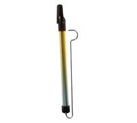 Abaodam Silbato Deslizante de Juguete con Varilla Metálica, Doble Escala C/g, Portátil, Color Verde Degradado, Instrumento Musical para Niños y Adultos, Adecuado para Fiestas y Juegos