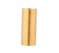 Abaodam Slide de Guitarra Metálico de Latón, Tamaño Estándar, para Guitarra Eléctrica, Accesorio de Diapositiva para Sustain Prolongado y Sonido Brillante, Uso Profesional y Recreativo