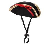 Abaodam Sombrero Decorativo para Perros y Gatos Estilo Pirata para Halloween Accesorio Cómodo y Transpirable para Fiestas