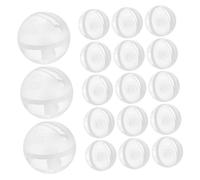 Abaodam Sonajeros Para Hacer Ruido Bolas Plásticas Accesorios De Muñecas Juguetes Interactivos Ideal Para Bebés