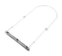 Abaodam Soporte Ajustable Para Armónica De 24 Agujeros, Metálico Plateado, Clip Práctico Para Colgar Al Cuello, Resistente y Portátil, Adecuado Para Actuaciones y Aprendizaje