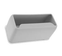Abaodam Soporte de arena para gatos, soporte de metal para arena, recipiente de plástico gris, 17 x 8 x 8 cm, almacenamiento multifuncional para el hogar