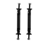 Abaodam Soporte de Fijación de Palanca para Coche Barra de Parachoques de Aleación de Aluminio y Fibra de Carbono Protector de Puntal de 45Mm Negro y Carbono Accesorio Multifuncional