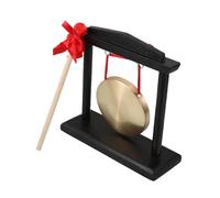 Abaodam Soporte De Gong De Madera Para Gong De Viento Chino Con Para Escritorio Como Decoración Feng Shui Obsequio De Inauguración Casa