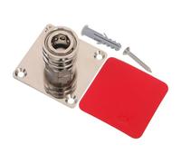 Abaodam Soporte de Pared para Hidrolavadoras de Acero Inoxidable con Conexión Rápida 1/4 Pulg Organizador de Boquillas y Cañones de Espuma para Lavado de Coches Adecuado para Garaje y