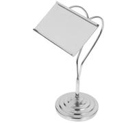 Abaodam Soporte de Precios de Acero Inoxidable Diseño Independiente y Fácil de Almacenar para Exhibiciones y Publicidad en Tiendas y Restaurantes