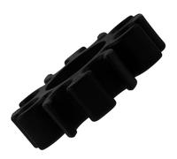 Abaodam Soporte de Silicona para Baquetas de Tambor con Clip Fuerte y Estable Práctico para Batería Electrónica Fácil Instalación Bastidor de Accesorio Musical Duradero y Funcional