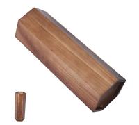 Abaodam Soporte Decorativo de Madera para Estante de Almacenamiento para Entrada Organizador Compacto para Hogar y Oficina Color Nogal