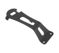 Abaodam Soporte Fijación y Fácil Instalación de Guardabarros Trasero Derecho de Acero Accesorio Resistente Intemperie para Scooter Eléctrico para Mantenimiento Diario