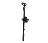 Abaodam Soporte Mic Stand de Metal con Brazo Ajustable y Pinza para Micrófono Giratorio, Adecuado para Escritorio Hogar, Soporte Resistente y Versátil