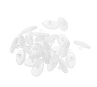 Abaodam Soporte Nasal Cómodo 12 Pares de Almohadillas Nasales de Silicona Antideslizantes y Suaves y Protección para Puente Nasal para Gafas