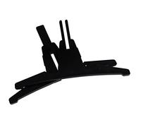 Abaodam Soporte Para Clarinete Desmontable De 4 Patas Soporte Plegable Para Flauta y Oboe Accesorios Para Instrumento Musical Color Negro