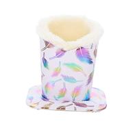 Abaodam Soporte para Gafas De Escritorio De Felpa Suave y Cuero, Expositor Compacto Compatible Sol, para Oficina, Porche y Tiendas