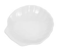 Abaodam Soporte para Jabón en Barra de Plástico Resistente Diseño en Forma de Concha de Color Claro, Práctico y Elegante para Baño o Ducha