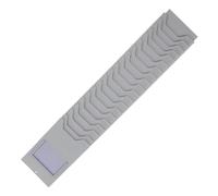 Abaodam Soporte para Tarjetas de Fichaje y Etiquetas de Material de Almacén 22 X5.1 X1.8 Bolsillos Múltiples para Gestión de Inventarios