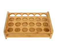 Abaodam Soporte para Vasos de Whisky en Material Sintético Marrón, Organizador Conveniente para Almacenar Múltiples Copas en Fiestas en Casa o Bar