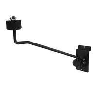 Abaodam Soporte Profesional para Platillos de Batería de Pared Ranurado, Brazo de Platillo de Hierro Durable, Herramienta de Repuesto para Músicos, Expositor Compacto para Accesorios de Batería