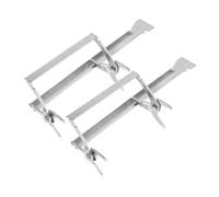 Abaodam Soportes para Marcos de Colmena de Metal 2 Unidades Herramienta Multifuncional para Apicultura con Raspador Integrado Agarre Ergonómico para Extracción y Manejo Seguro en