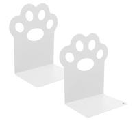 Abaodam Sujetalibros de Metal con Diseño de Garra de Gato, 1 Par, Estilo Elegante y Funcional para Sala y Oficina, Soporte Resistente y Decorativo
