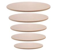 Abaodam Tablero de escultura de cerámica 5 piezas de madera MDF para modelado y secado de piezas de arcilla artesanal