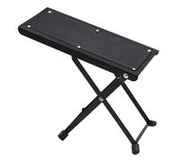 Abaodam Taburete De Guitarra Plegable Reposapiés Para Guitarristas Clásicos y Acústicos Resistente Para Ensayos y Conciertos