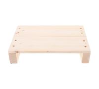 Abaodam Taburete Escalón de Madera Cocina y Dormitorio Patas Resistentes 11.8X7.9X2.36 Pulgadas para Adultos y