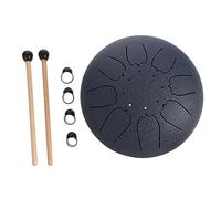 Abaodam Tambor De Lengüeta De Acero De Tonos Instrumento Músical Moderno Tambor De Mano Portátil Para Escaladores De Batería y Prácticas De Interiores o Exteriores