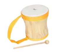 Abaodam Tambor De Mano De Madera Bongo Con Baqueta Instrumento De Percusión Para Adultos
