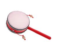 Abaodam Tambor De Sonajero Infantil Instrumento De Percusión Educativo Juguete Musical Tradicional Chino