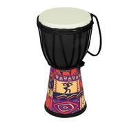 Abaodam Tambor Djembé Percusión Tambor De Mano Djembé Tambor De Mano Africano Piel De Cabra Artificial Tambor Cáliz Cubierto Tambor De Estilo Nacional Instrumentos Musicales Para Niños